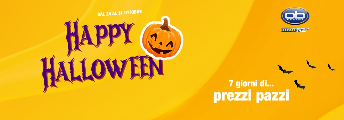 Happy Halloween: prezzi pazzi dal 24 al 31 ottobre