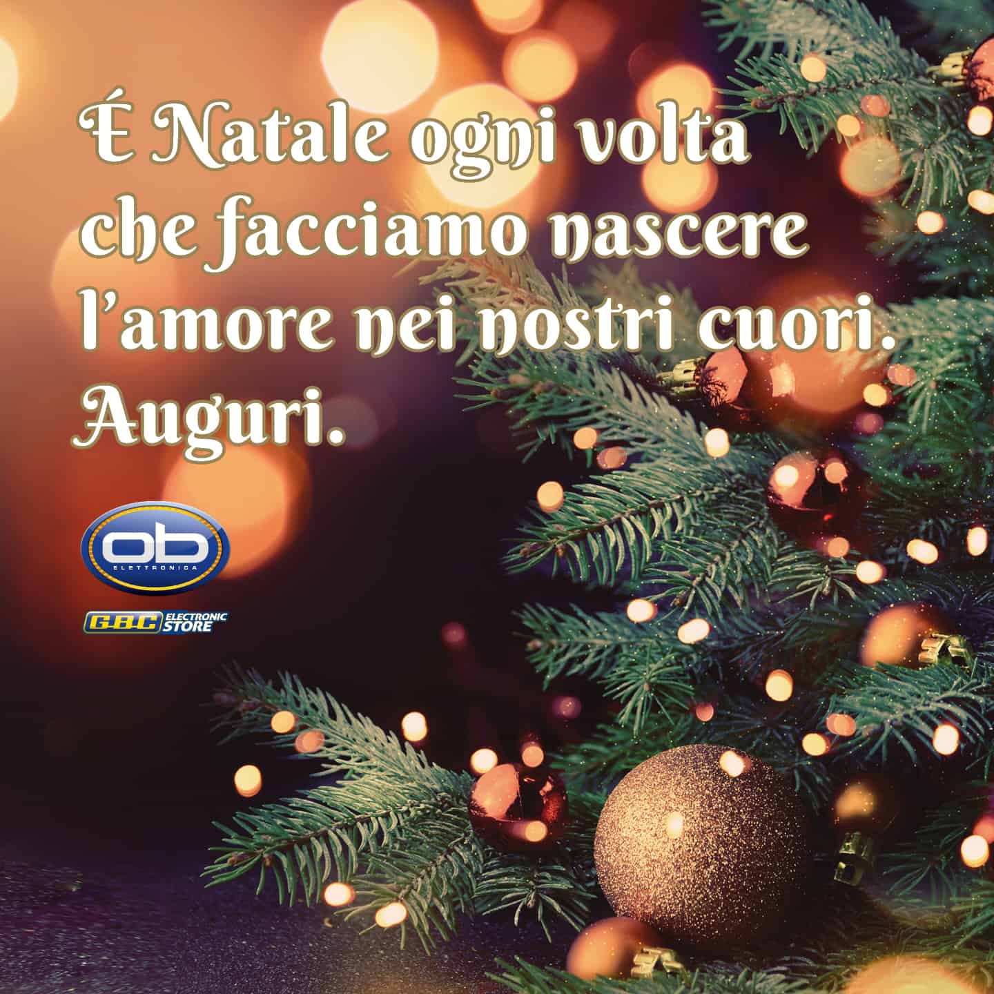 Auguri Di Buon Natale E Buone Feste Ob Elettronica 5683